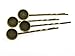 Produktbild 4 lange Haarklemmen in antik Bronze mit Fassung von Vintageparts, DIY-Schmuck