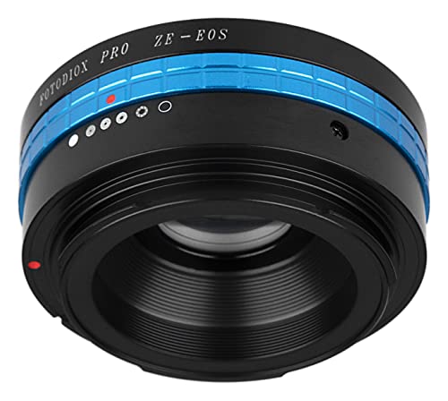 Image of Fotodiox Pro Lens Mount Adapter, Mamiya ZE (35mm) Lens to Canon EOS EF, EF-S Mount Camera Such as EOS 7D, 5D, 60D & Rebel T3