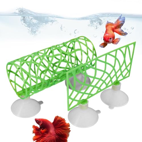 Hjatirace Betta フィッシュトンネル | 眠っている休息中の魚の水泳トンネル - 中空デザインの水槽アクセサリー エビ、ベタ魚、小魚用