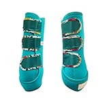 BARN & STABLE Super Vented Horse Sport Boots Shock-Absorbing Boots for Horse Protection Support Sport Leg Wraps Athletic for Endurance Training