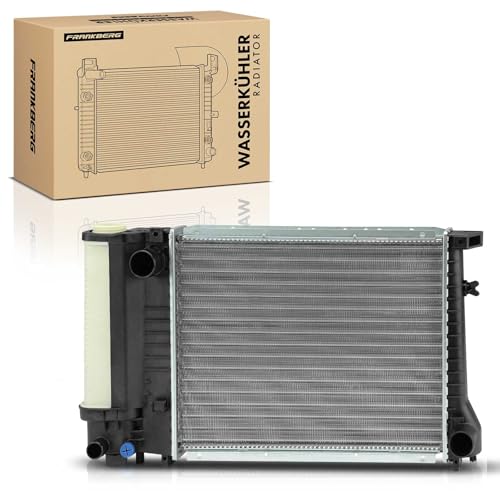 Frankberg Engine Radiator Car Radiator Manual Transmission Compatible with 3 Series E36 1.6L-2.8L 1990-1998 5 Series E34 5 Series Touring E34 1.8L 2.5L 1991-1997 Replace# 17111712978