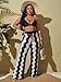 ZAFUL Women's Beach Cover Up Pants Hollow Out Plus Size Drawstring Elastic High Waist Swimsuit Cover Up Beach Long Pants（White M）
