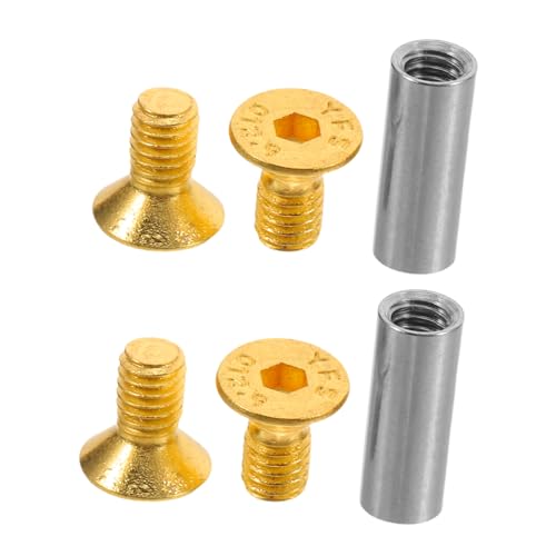 AUTSUPPL Rivets for Knife Handle Brass Metal Rivet Screws Replacement Rivets Knife Making Pins