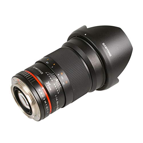 'Lente Samyang F1.4/35mm para Canon EF - Negro' - Fernando Cortés 'Lente Samyang F1.4/35mm para Canon EF - Negro' - Fernando Cortés