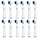 IM77R 12 Recambios Cepillo Electrico Complatible Con Braun Oral B Vitaly Precision Clean, White Clean, Sensitive Clean,Proffesional Care, EB-17A / SB-17A / EB17-P (3 Kits x 4 Cepillos)