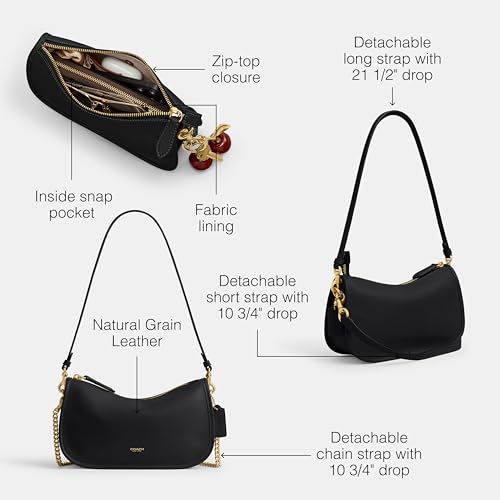 Coach Women's Natural Grain Leather Waverly Bag3