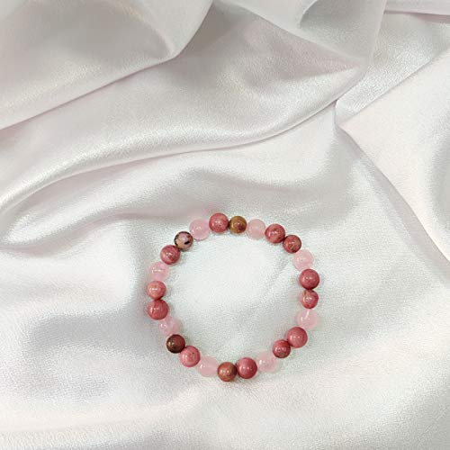 Image of Shubhanjali Crystal Elastic 8mm Stretch Customized Bracelet for Men and Women-(Standard,Multicolor)