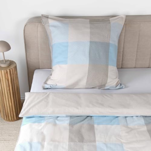 Linge de lit en flanelle mosaïque réversible pour des nuits douillettes et chaleureuses - 4