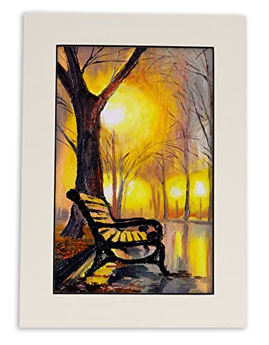 16X20 Mat For 8X10 Photo - Precut White With Black Core Picture Matboard For Frames Measuring 16 X 20 Inches - Bevel Cut Matte To Display Art Measuring 8 X 10 Inches - Acid Free One Mat #TOP6