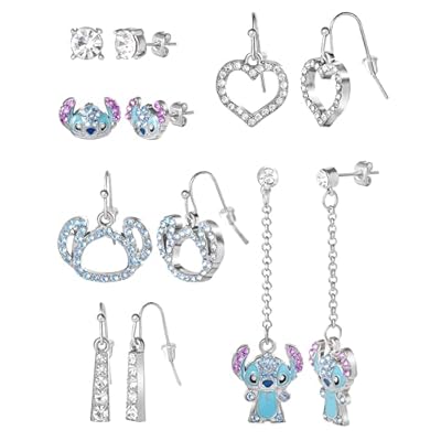 SALLY ROSE Stitch Earrings Fashion Set of Pairs Jordan Ubuy