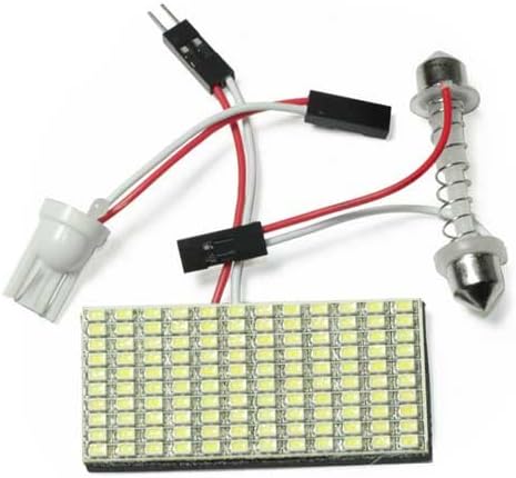 55mm x 25mm LED dome light panel 120 SMD for car van limousine interior light 12v super white