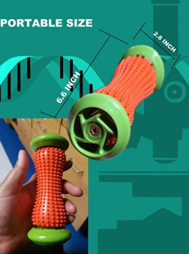 Chifit FOOT ROLLER 001 Reflexology Foot Massager Tool, Plantar Fasciitis Relieve Diabetic Neuropathy,Acupressure Trigger Point Therapy thumb #1
