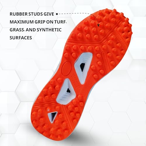 Image of Prokick Revolt Cricket Shoes with Rubber Studs | Lightweight & Durable | All-Round Cricket Footwear for Turf and Hard Ground