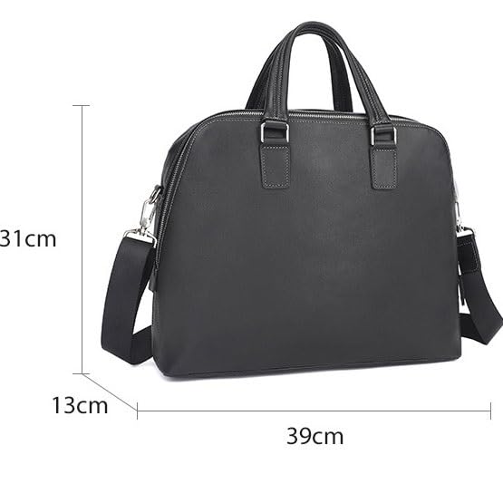 Men's handbag top layer cowhide business leather document bag business briefcase2