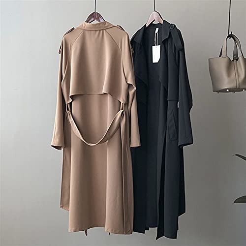 ROTAKUMA Donne Autunnali Elegante Trench Lungo con...