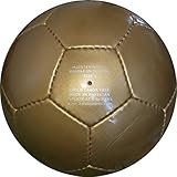 Soccer Ball - Hand Stitched Size 5 - Synthetic PU Leather - Golden Ball