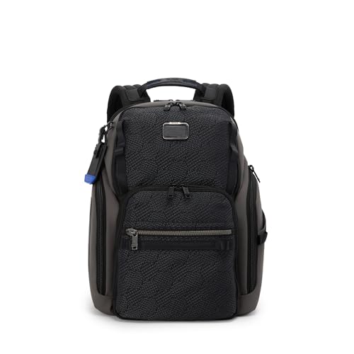 Image of TUMI - Alpha Bravo Search Backpack - Laptop Backpack for Men & Women - Backpack for Work & Travel - 17.0 inch X 14.0 inch X 8.3 inch - Black Geometric