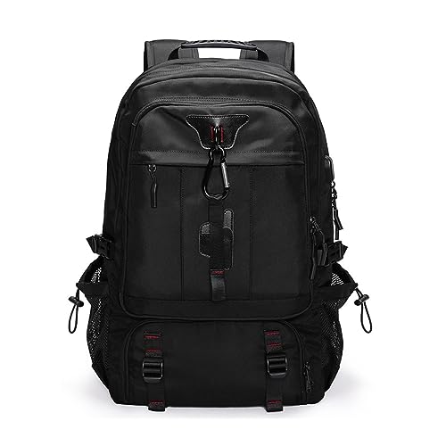 Large Capacity Backpack for Men 60L/80L Mountaineering Bag Business Outdoors Backpack Mens Travel Multifunctional Bag(24 * 16 * 9inch)