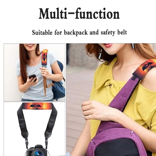Image of AFPANQZ Bigfoot Print Car Seat Belt Pads Cover Seatbelt Shoulder Strap Cushion Harnss Pads Comfortable Driving Universal Fit Truck Vans Sedans SUVs