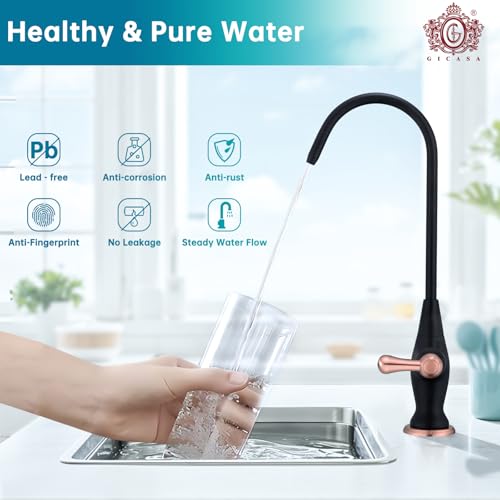 Image of Sink Drinking Water Faucet,Stainless Steel Sink Water Filter System, Suitable for Most Reverse Osmosis or Water Filtration Systems, Reverse Osmosis Faucet for Kitchen Bar
