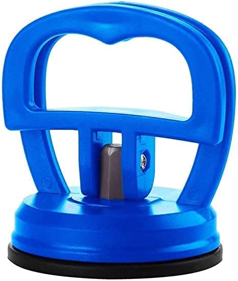 JUST 4U ENTERPRISE Powerful car dent remover puller Tool - Metal Body & Rubber Vacuum Suction Cup Dent Puller Dent Repair Puller for Car, Glass, Screen, Tiles, Granite Lifting Heavy Objects Moving car