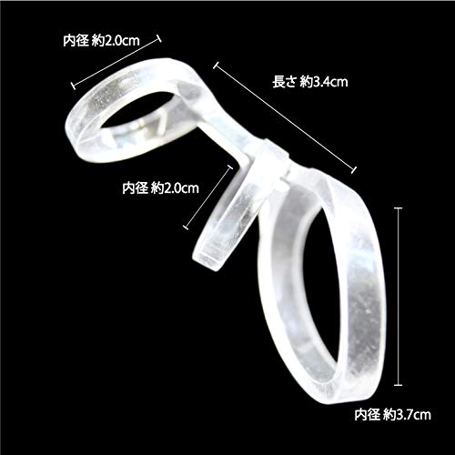 レジェンドリング 【調整キット付き】脱落防止 巻き込み防止 3連リング IBオリジナルPKG Ｍサイズ - 画像3