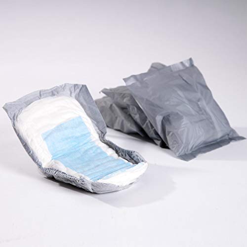 Medokare Incontinence Pads for Men - 48pack Discreet Maximum Absorbency Men Pads, Individually Wrapped Cup Bladder Control Pads, Hospital Grade Men Guards Urine Leakage Protection, Shields for Men