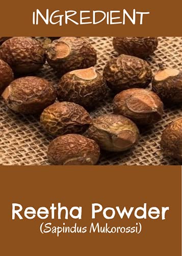 Image of MR Ayurveda 100% Herbal Hibiscus Powder and Reetha Powder - Combo Pack (100 Grams Each)