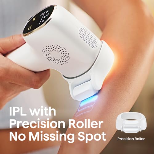 Image of Wavytalk IPL Laser Hair Removal,Bare It with Precision Roller for Full Body