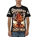 Produktbild Herren Sabaton Tshirt Kurzarm T-Shirt mit Rundhalsausschnitt Sport Shirt Männer Sommer Tee Shirts