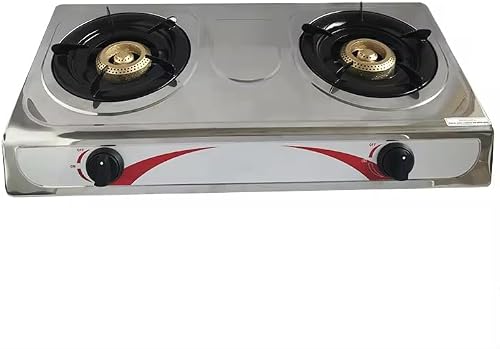 2 Burner Stainless Steel Gas Stove
