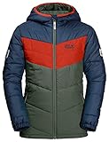 Feste Kapuze Jack Wolfskin Unisex Youth Standard Three Hills Jacke Kinder