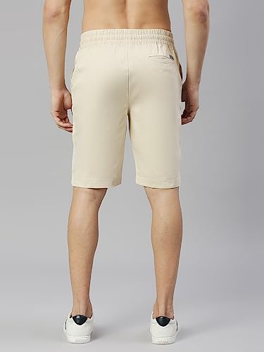 Image of Thomas Scott Men's | Solid | Chino Shorts | Regular Fit | Cotton Elastane | Above Knee | Casual Short