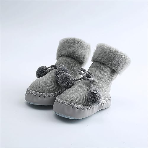 Toddler Girl Shoes Toddler Baby Floor Socks Thickened and Fleece Warm Toddler Shoes Non Slip for Shoes Baby Girls4