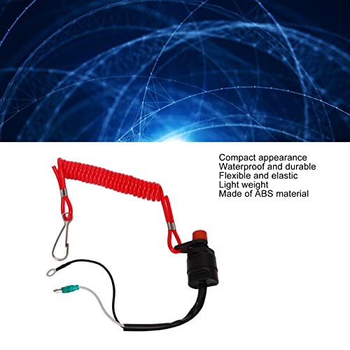 interruptor de emergência para motor ABS leve à prova d'água para T4 6E0-82575-00, Interruptor de p