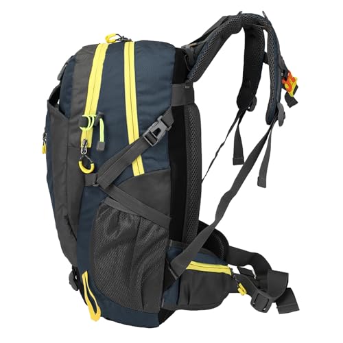 wqibq Mochila impermeable para senderismo, mochila de viaje ligera, mochila de viaje impermeable para senderismo, mochila para deportes al aire libre, gran bolsa para libros universitarios para