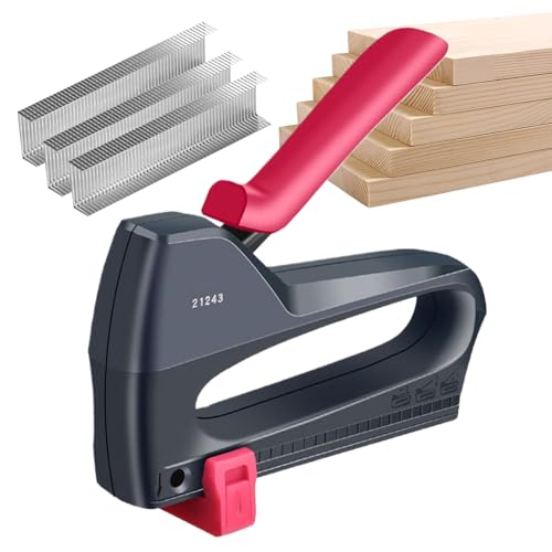 Kustimantu Pistola De Uñas Manual | Pequeña Máquina De Clavos Herramienta De Fijación | Accesorios De Clavado Ergonómicos Para La Fijación De Cableado, Decoración Y Reparación De