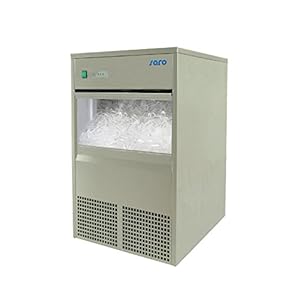 Saro EB 40 ijsblokjesmaker/voorraadcontainer 10 kg/roestvrij staal