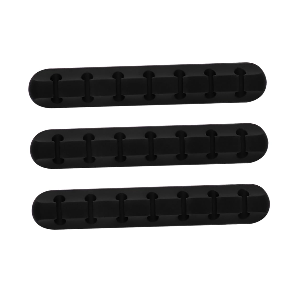 UPKOCH 3sets Kabel Organizer Schreibtisch Kabel Lagerung Aufkleber Silikon Für Organisation 3 Stücke * 3