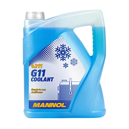 MANNOL Blue Antifreeze Coolant 5L Ready Mixed G11