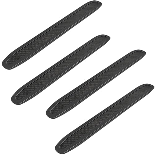 bangminda - bangminda Lot de 4 Bandes Adhésives Anti-Rayures pour Pare-Chocs de Voiture Universelle Bande de Caoutchouc de Pare-Chocs de Voiture Protection PareChocs Autocollants Anti-Frottement Carrosserie