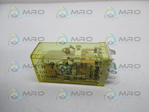 IDEC RY2KS-UAC120V 120 VAC Coil, 2 Poles DPDT, 50/60 HZ, Latching Plug in, Miniature Relay, Plain Style, RY Series