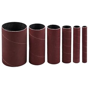 Orolotay 6er-Pack Schleifhülsen 120 Körnung