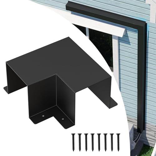 Cubierta de juego de líneas de CA codo accesorio de 90 grados para HVAC split y de condensación 4