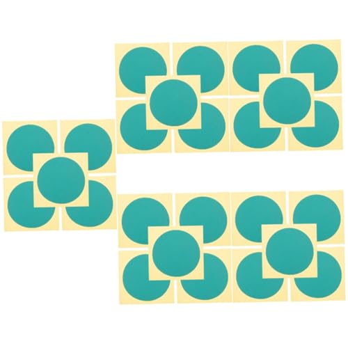 OSOLADY 5sets Pressure Gauge Indicator Stickers Adhesive Stickers for Easy Reading 5sheets*5