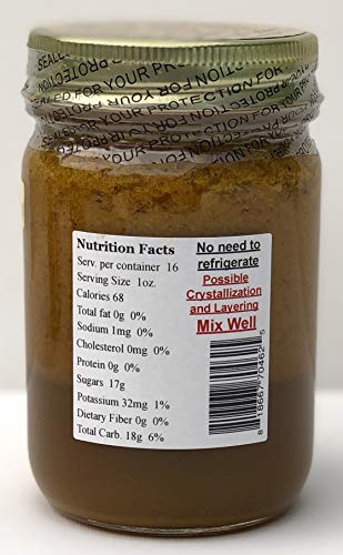 GINGER TURMERIC HONEY BOMB 16oz.