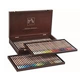 Caran D'ache Set of 84 Pastel Pencils In A Wood Box (788.484)