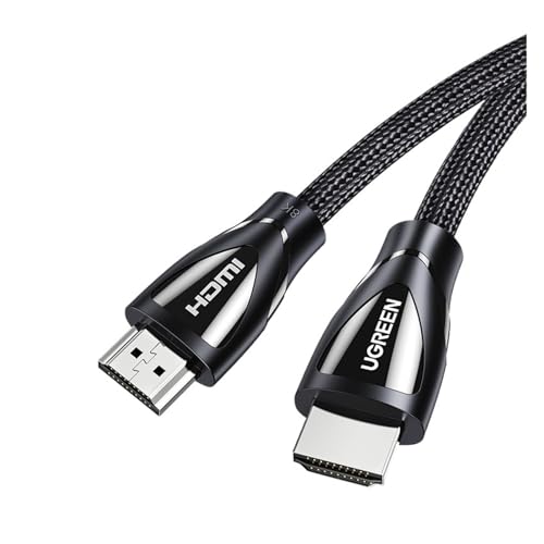 Cable HDMI 8K compatible con Xiaomi, TV Box PS5, cable de ultra alta velocidad certificado 8K a 60 Hz, 48 Gbps EARC Dolby Vision(8K Delicate Black,2m)