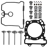 Caltric Cylinder Head Valve Gasket Kit Compatible with Suzuki LT-Z400 Quadsport Z400 2X4 2003-2014