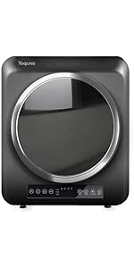 Amazon | Yoquna (ヨクナ) ムーンドライ 衣類乾燥機 容量6kg ホワイト